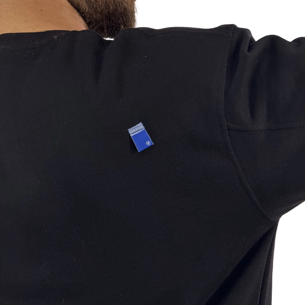 دورس گلدوزی آبی مردانه